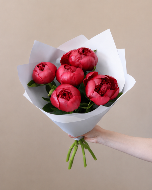 Burgundy Peony Bouquet