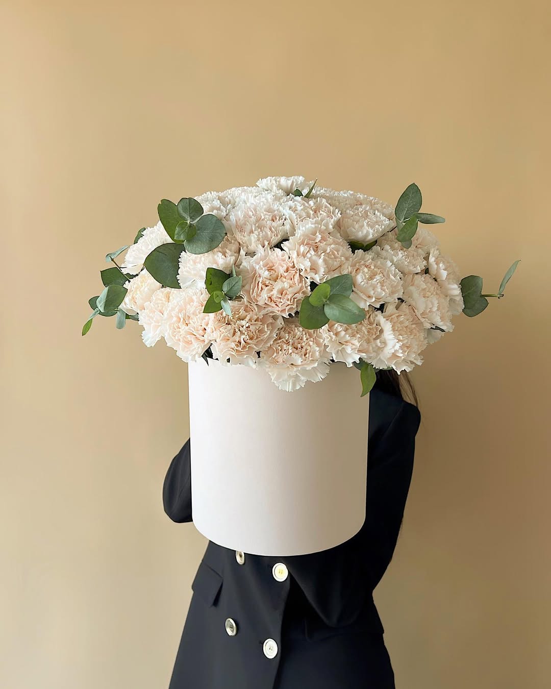 Elegant Carnation Flower Box