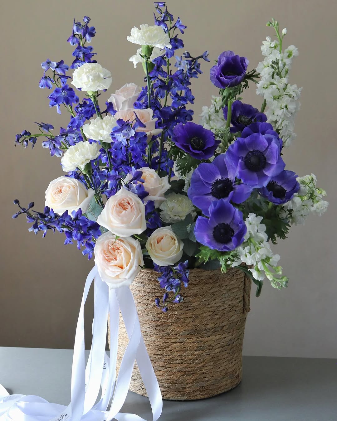Flower Basket "Sylvie"
