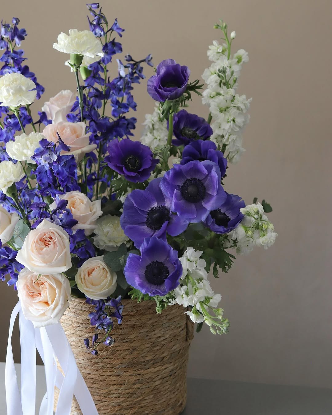 Flower Basket "Sylvie"