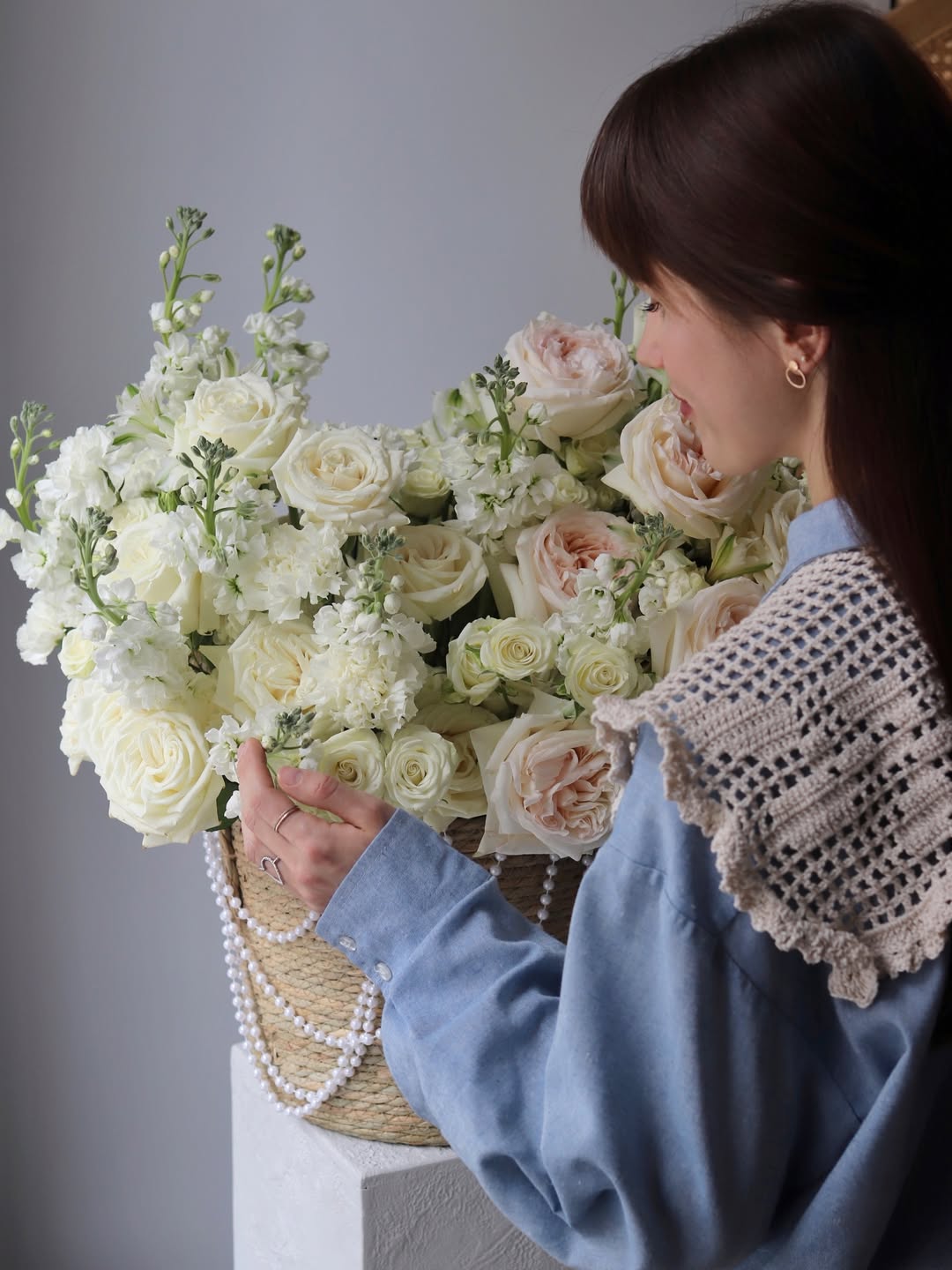 Flower Basket "Elizabeth"