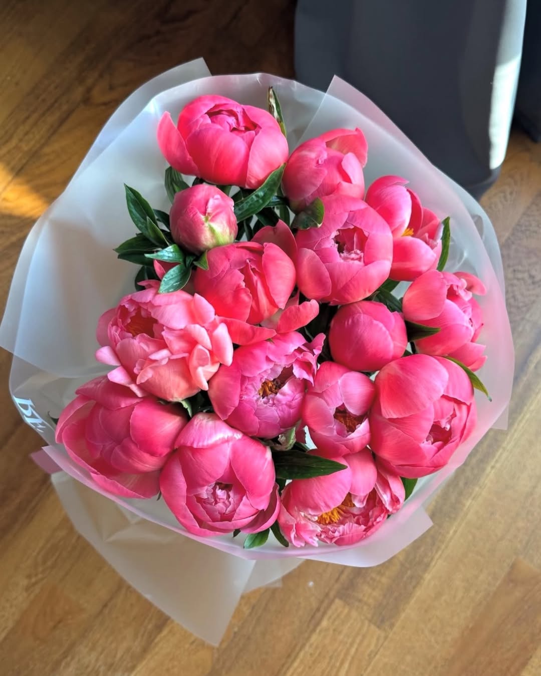 Coral Charm Peonies Bouquet