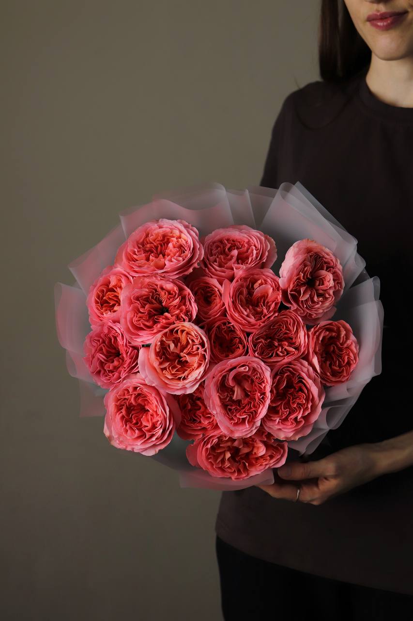 Pink Garden Roses