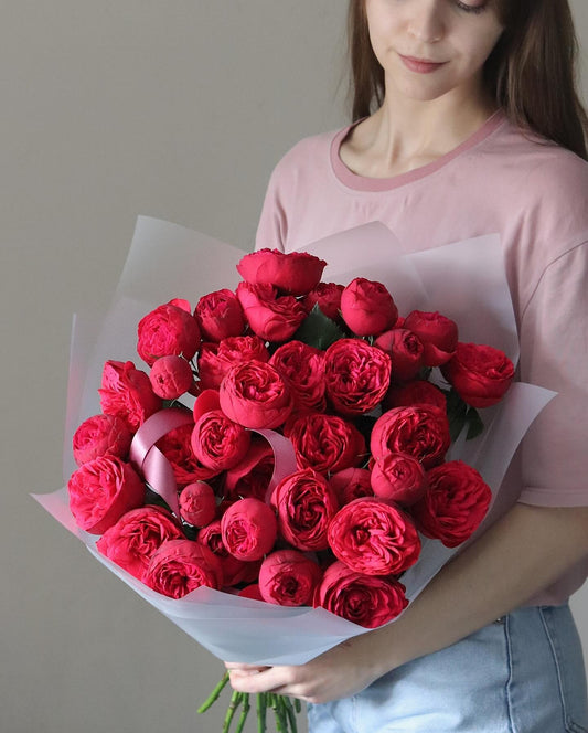 Red Piano Garden Roses