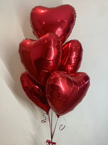 Balloon set "Red Hearts"