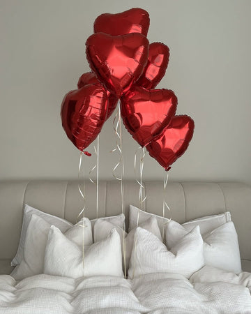 Balloon set "Red Hearts"