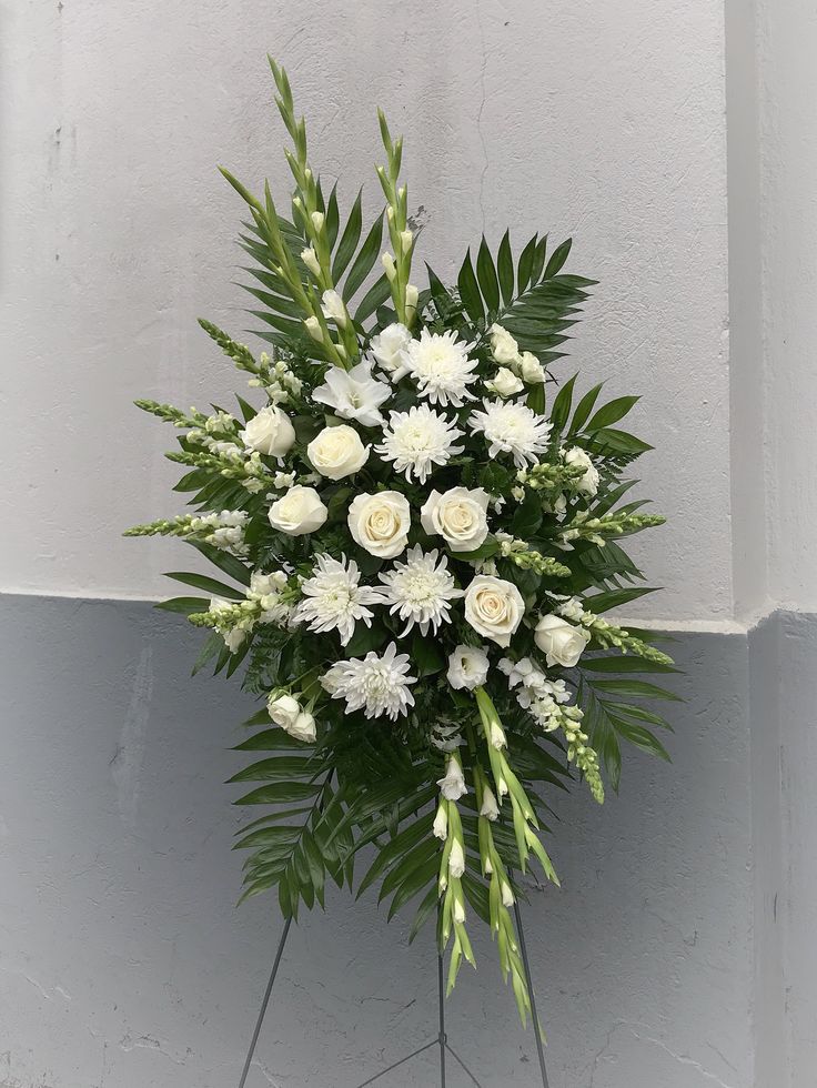 Sympathy Flower Spray Arrangement