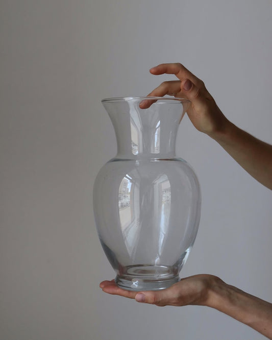 Clear Glass Vase